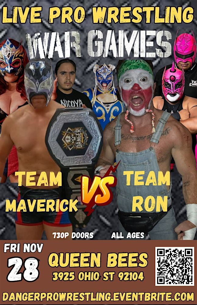 Live Pro Wrestling in North Park @ Queen Bee's (2nd & 4th Fridays), 28 November | Event in San Diego | AllEvents