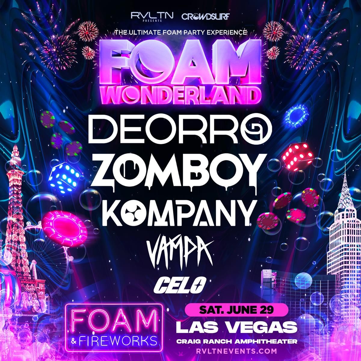 Foam Wonderland at Ballpark Village St. Louis, 13 June | Event in St. Louis | AllEvents