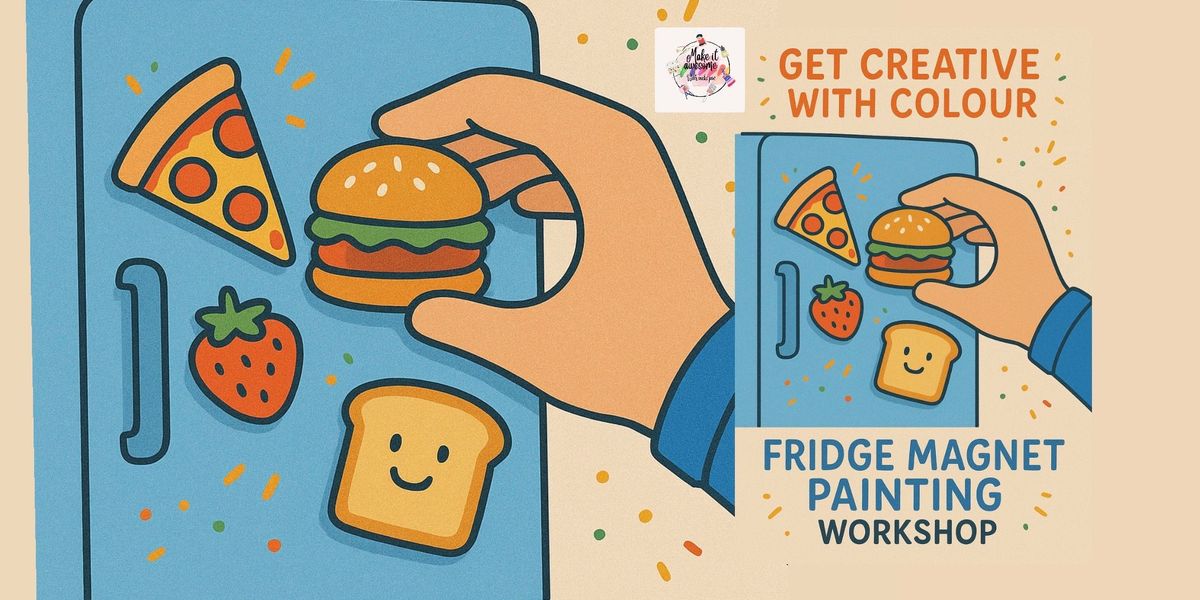Fridge magnet painting workshop, 30 November | Event in Hyderabad | AllEvents