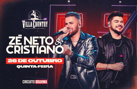 Zé Neto e Cristiano no Villa Country, 26 October | Event in São Paulo | AllEvents.in