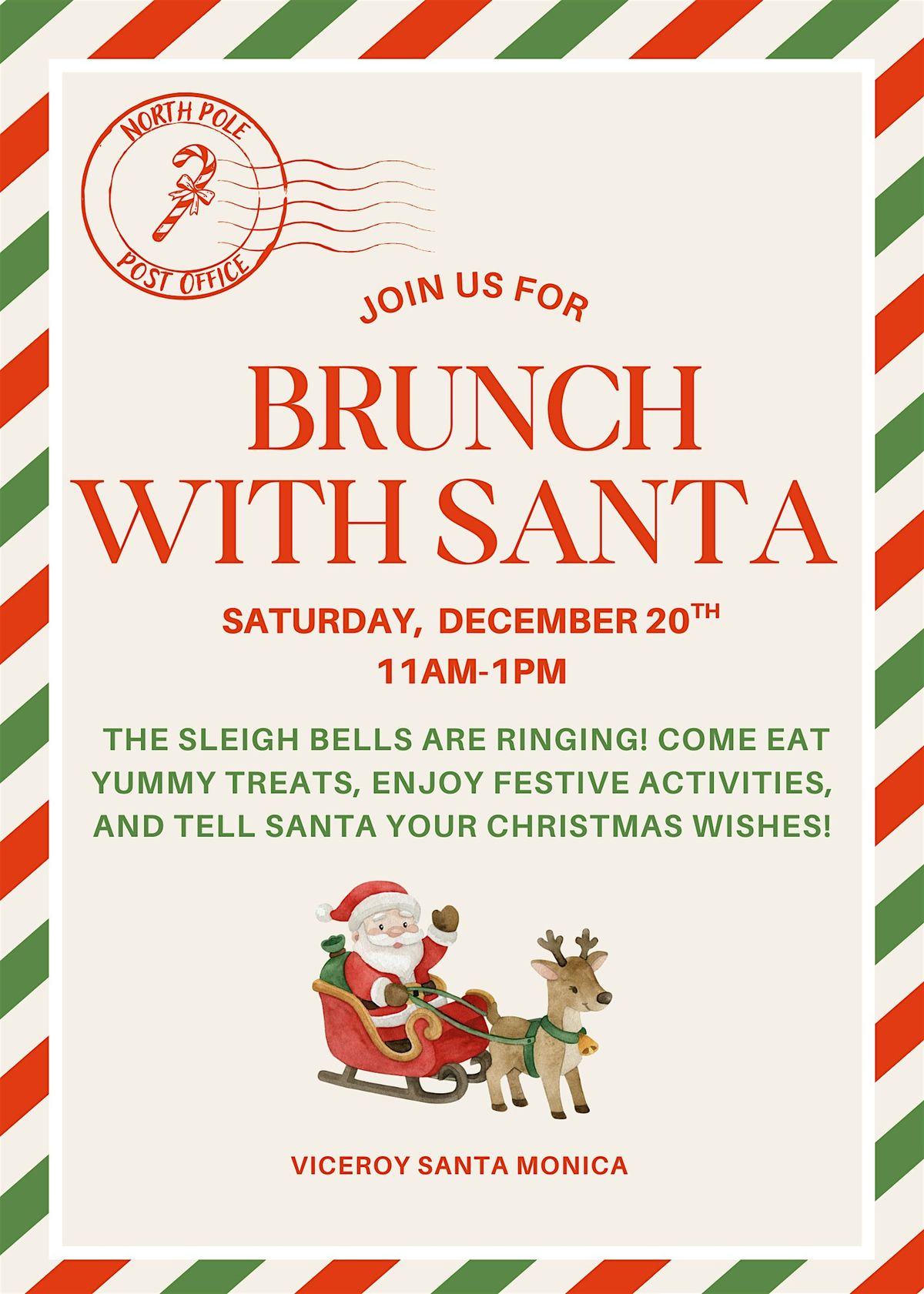 Brunch with Santa at Viceroy Santa Monica, 20 December | Event in Santa Monica | AllEvents