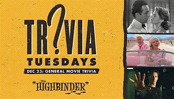 Trivia Tuesday at Alamo Drafthouse DC - General Movie Trivia, 23 December | Event in Washington | AllEvents