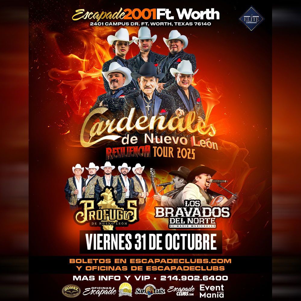 Profugos De Nuevo Leon at McAllen Performing Arts Center, 14 March | Event in McAllen | AllEvents