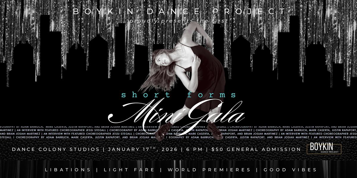 The Short Forms Mini Gala, 17 January | Event in Chicago | AllEvents