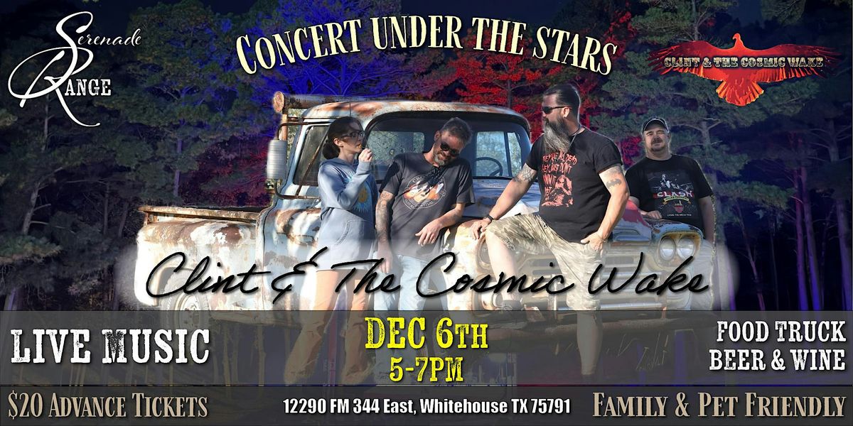 Clint & The Cosmic Wake, 6 December | Event in Whitehouse | AllEvents