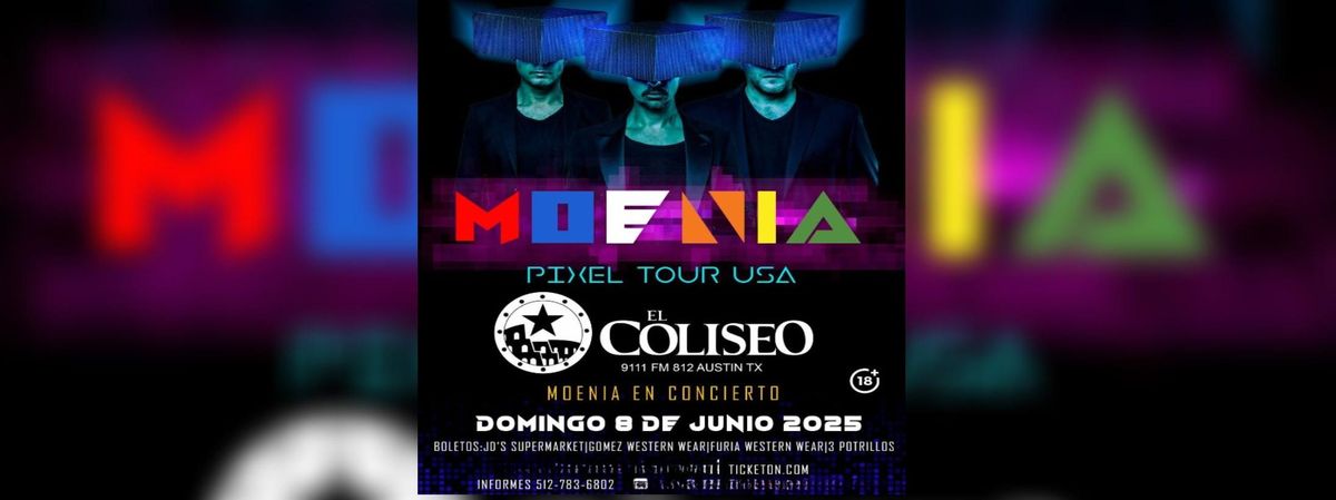 Moenia: Pixel Tour USA, 8 June | Event in Austin | AllEvents
