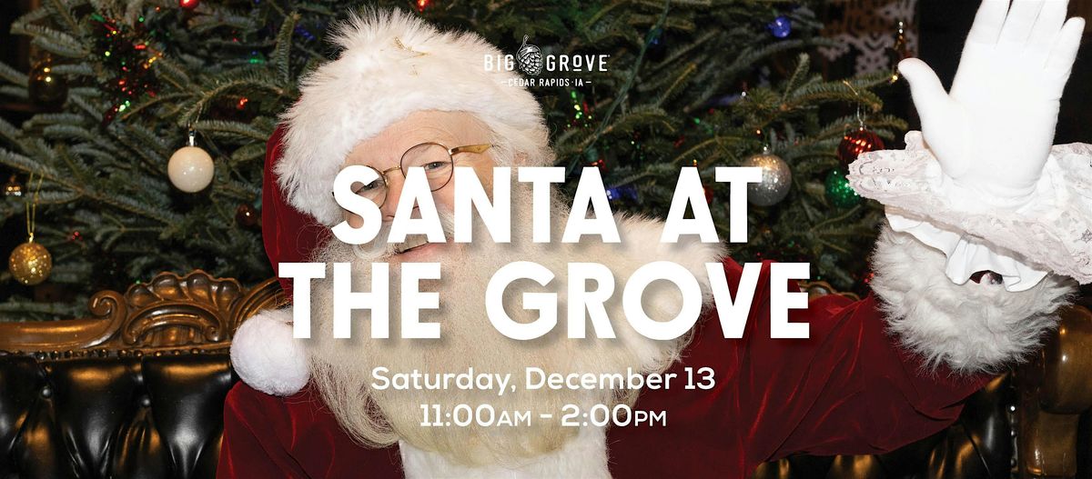 Santa at the Grove, 13 December | Event in Cedar Rapids | AllEvents