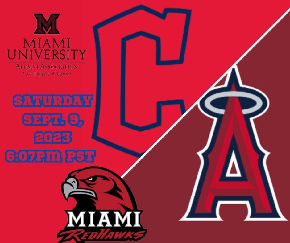Cleveland Guardians vs. LA Angels game with Miami University of Alumni