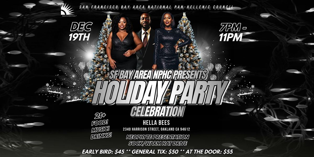 SF Bay Area NPHC Holiday Party Celebration, 19 December | Event in Oakland | AllEvents
