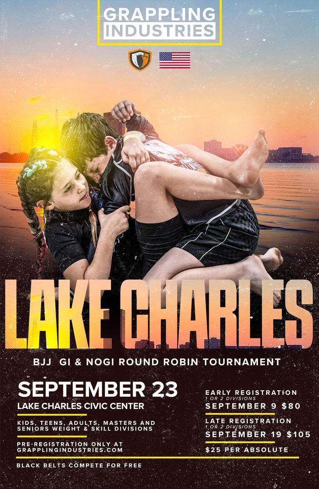 Grappling Industries Lake Charles, Lake Charles Civic Center, September