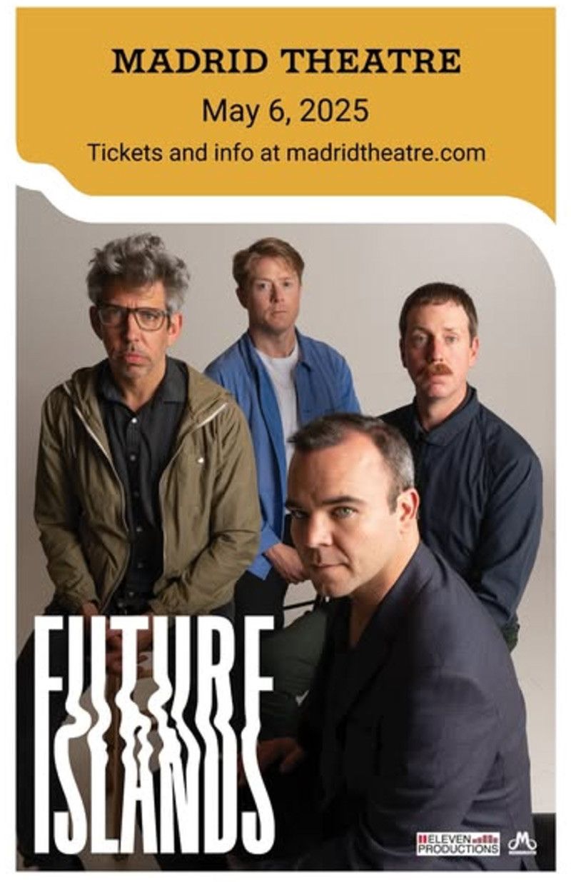 Future Islands, 20 May | Event in Miami | AllEvents