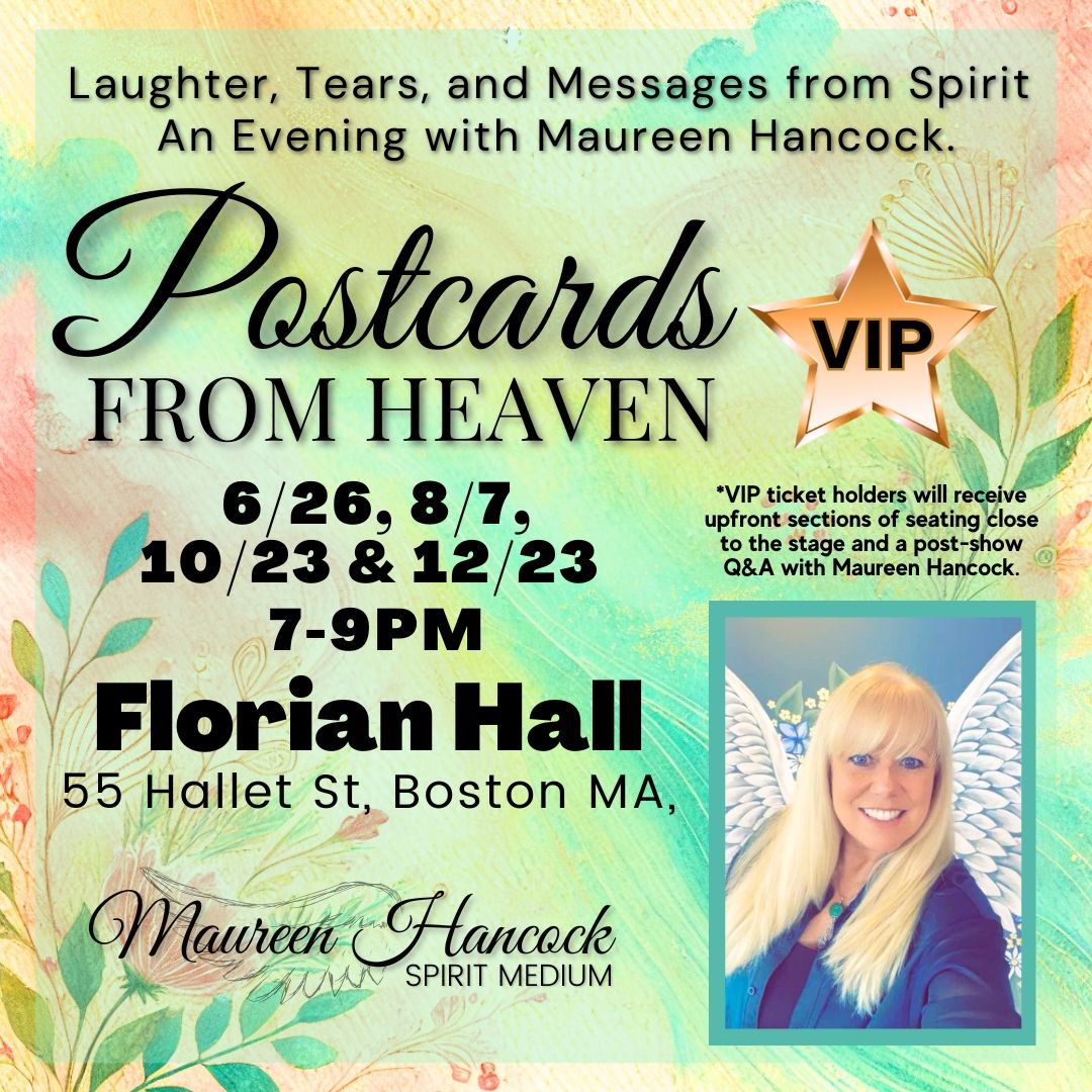 Postcards From Heaven With Maureen Hancock, 13 February | Event in Woonsocket | AllEvents