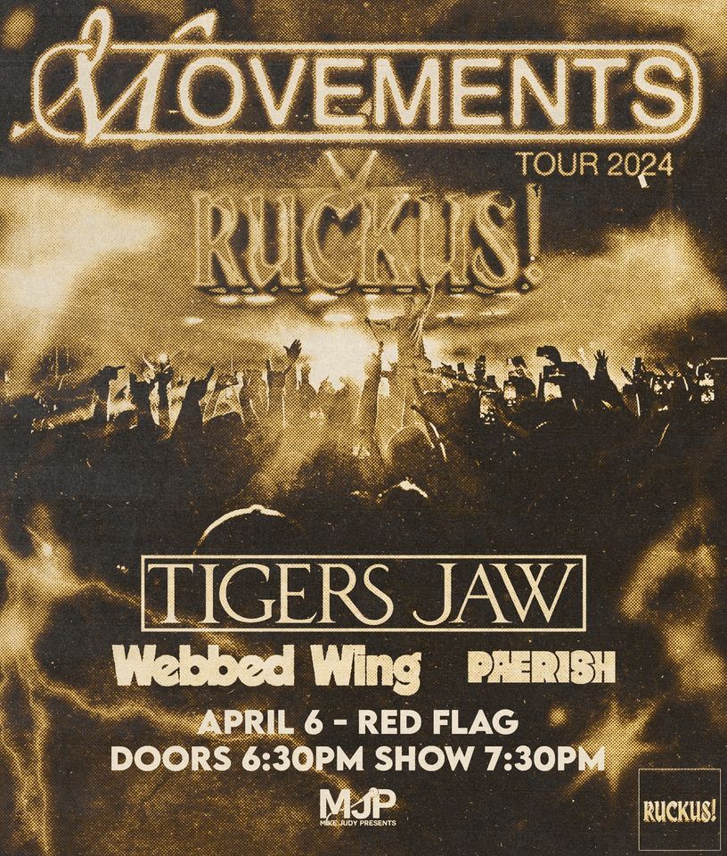 Movemets Ruckus Movements - Ruckus! Tour at Red Flag, Red Flag, St. Louis, April 6 2024 ...