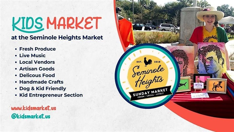 Kids Market at Seminole Heights Sunday Market