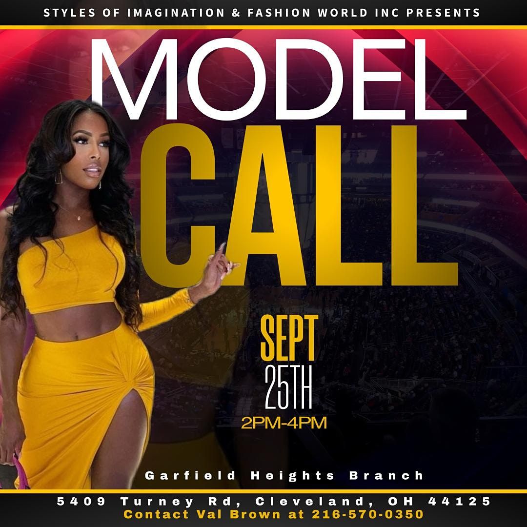 All Style Fashion Fest Model Call All Star Weekend 2022 Cleveland Garfield Heights Branch Cleveland September 25 2021 Allevents In Matteson Festival 2022