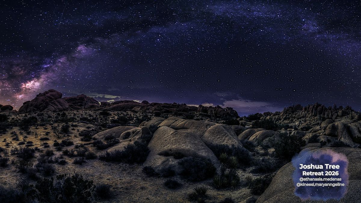 Its Written in the Stars: Joshua Tree Retreat 2026