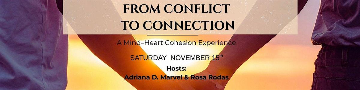 From CONFLICT TO CONNECTION | Event in Edmonton | AllEvents
