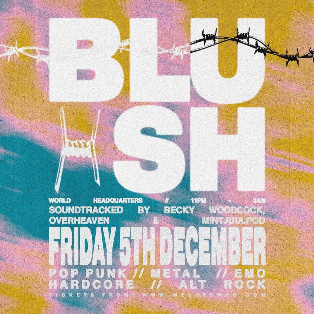 Blush - Music For The Alternative - Friday 5th December | Event in Newcastle Upon Tyne | AllEvents