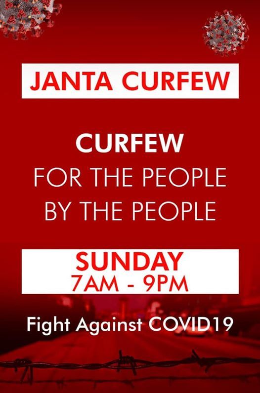 Image result for janata curfew