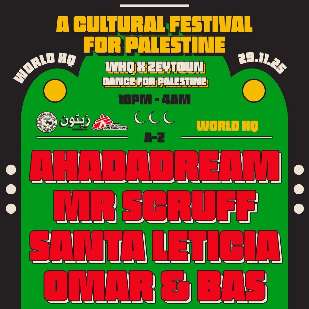 Zeytoun presents 2 Years On - Mr Scruff, Ahadadream & More - A C, 29 November | Event in Newcastle Upon Tyne