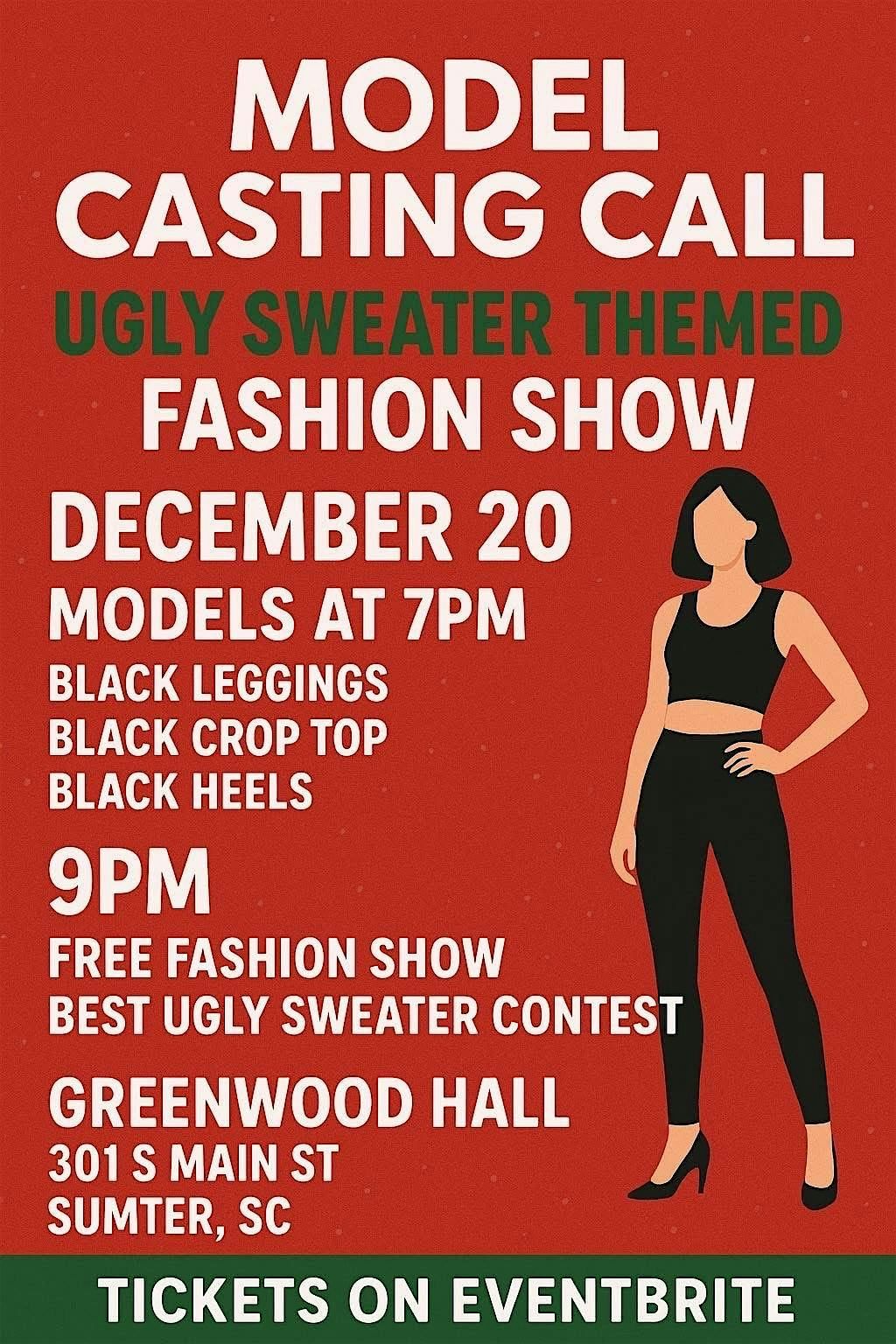 Elayne's Birthday Dinner Party and Ugly Sweater Fashion Show, 20 December | Event in Sumter | AllEvents