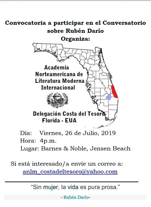 Conversatorio Sobre Ruben Dario At Barnes Noble Jensen Beach