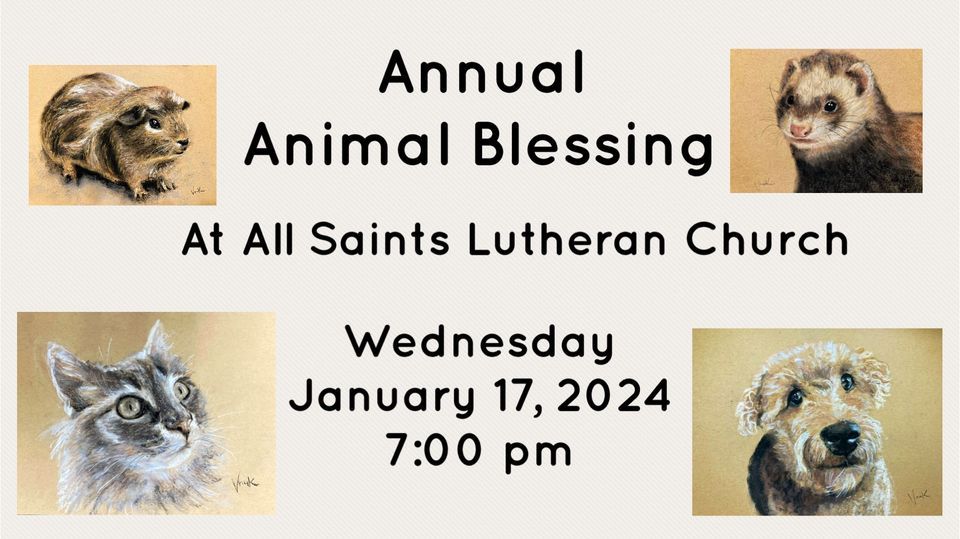 Annual Blessing of Animals , All Saints Lutheran Church ELCA, Oak