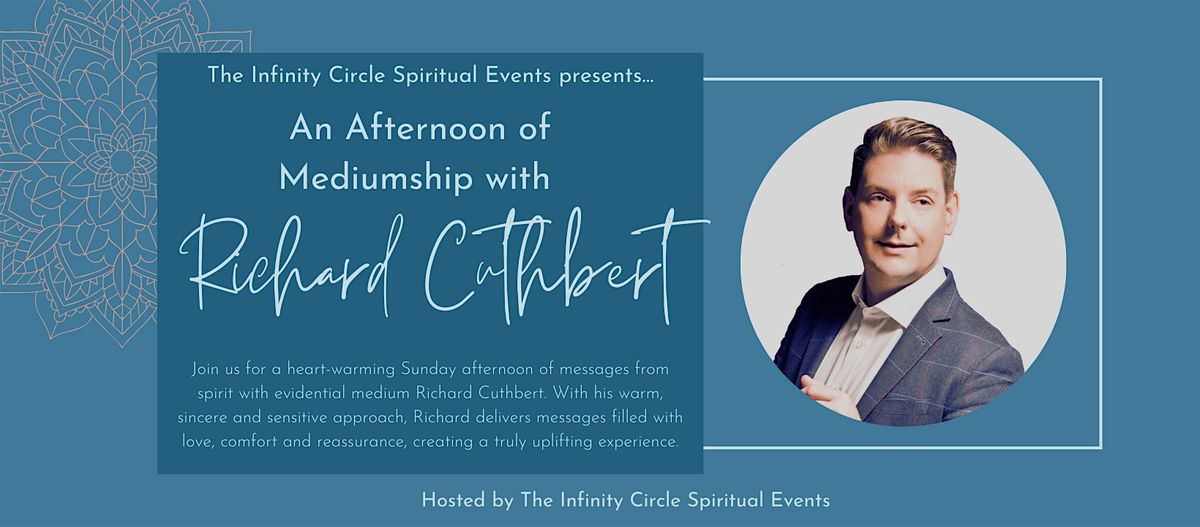An Afternoon of Mediumship with Richard Cuthbert, 8 March | Event in Middlesbrough | AllEvents