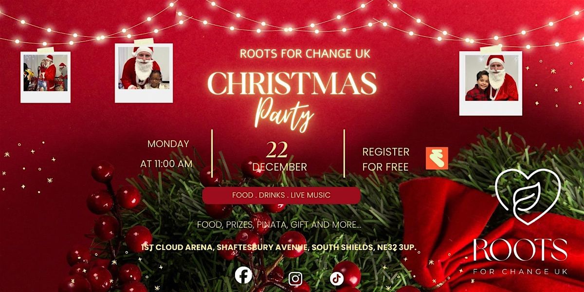 A Very Merry Community Christmas - Roots for change UK, 22 December | Event in Jarrow | AllEvents
