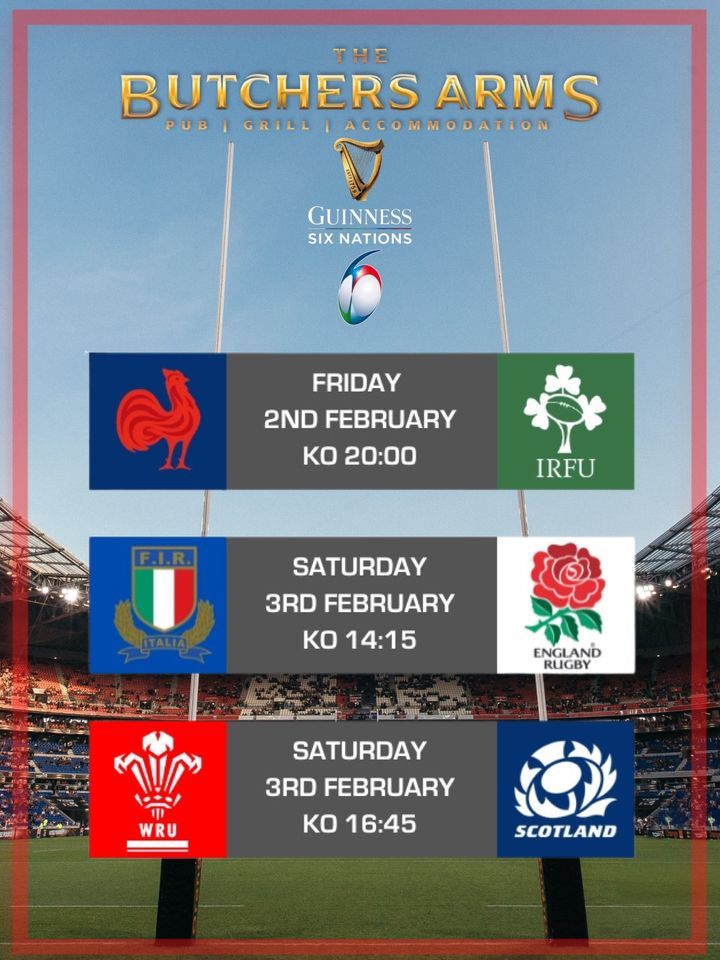 Guinness Six Nations Opening Weekend Wales v Scotland, The Butchers
