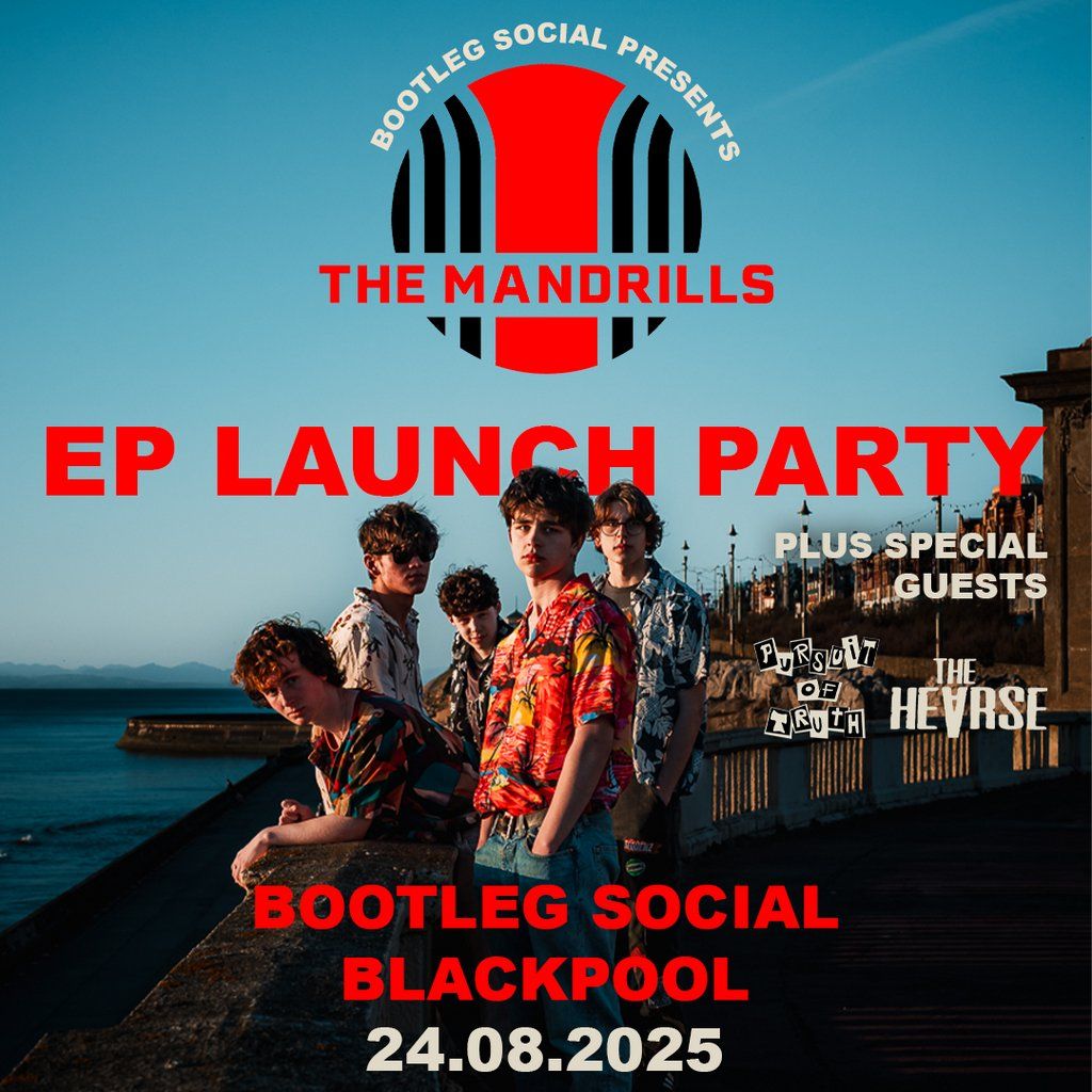 The Mandrills EP launch, 24 August | Event in Blackpool | AllEvents