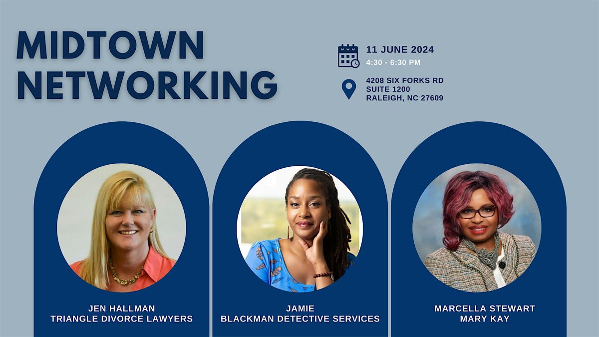 Midtown Networking, 20 January | Event in Raleigh | AllEvents