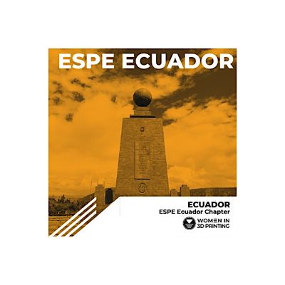 Women in 3D Printing: ESPE Ecuador Chapter logo