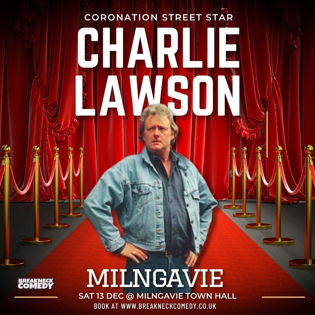 Charlie Lawson, 13 December | Event in Glasgow | AllEvents