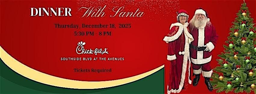 Dinner with Santa, 18 December | Event in Jacksonville | AllEvents