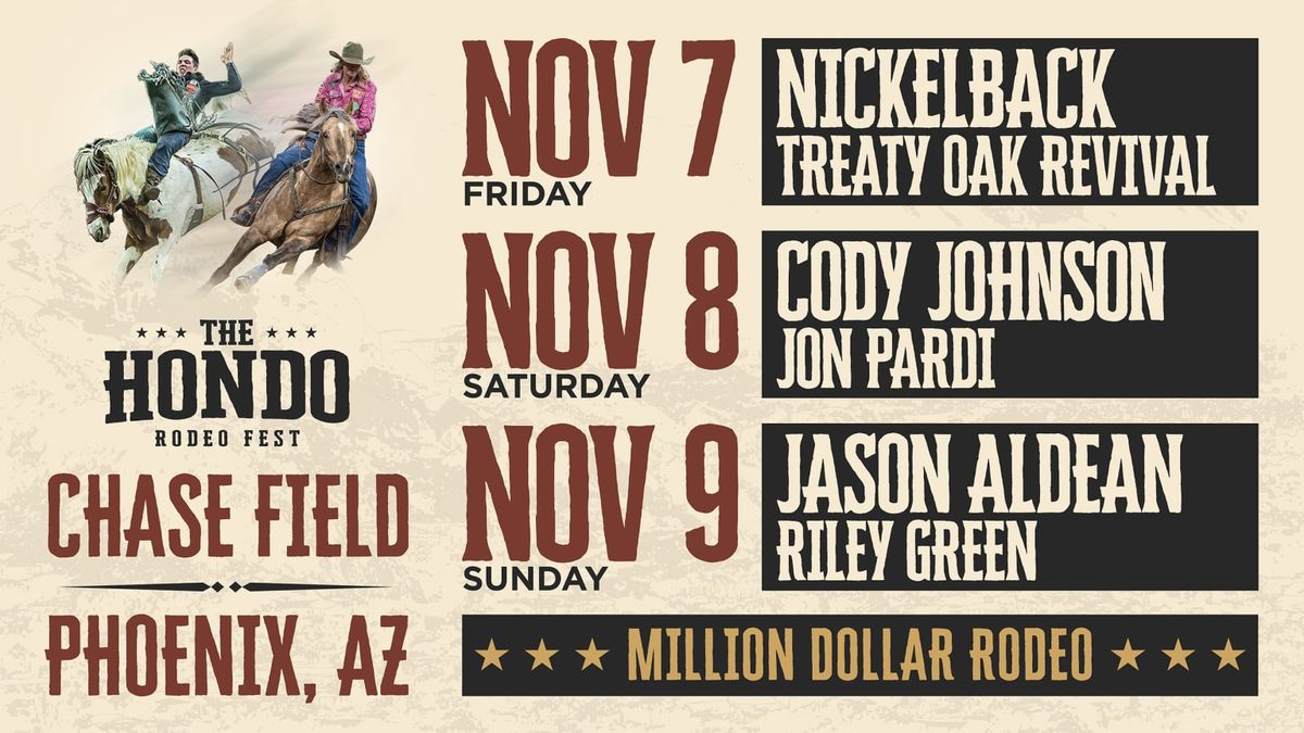 The Hondo Rodeo Fest with Jason Aldean, 9 November | Event in Phoenix | AllEvents