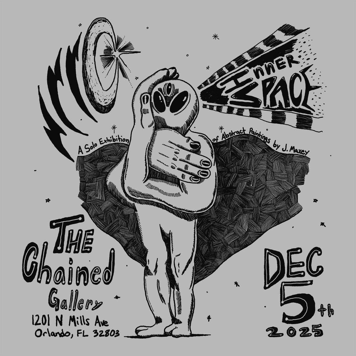 "Inner Space" by J. Maxey Solo Art Show, 5 December | Event in Orlando | AllEvents