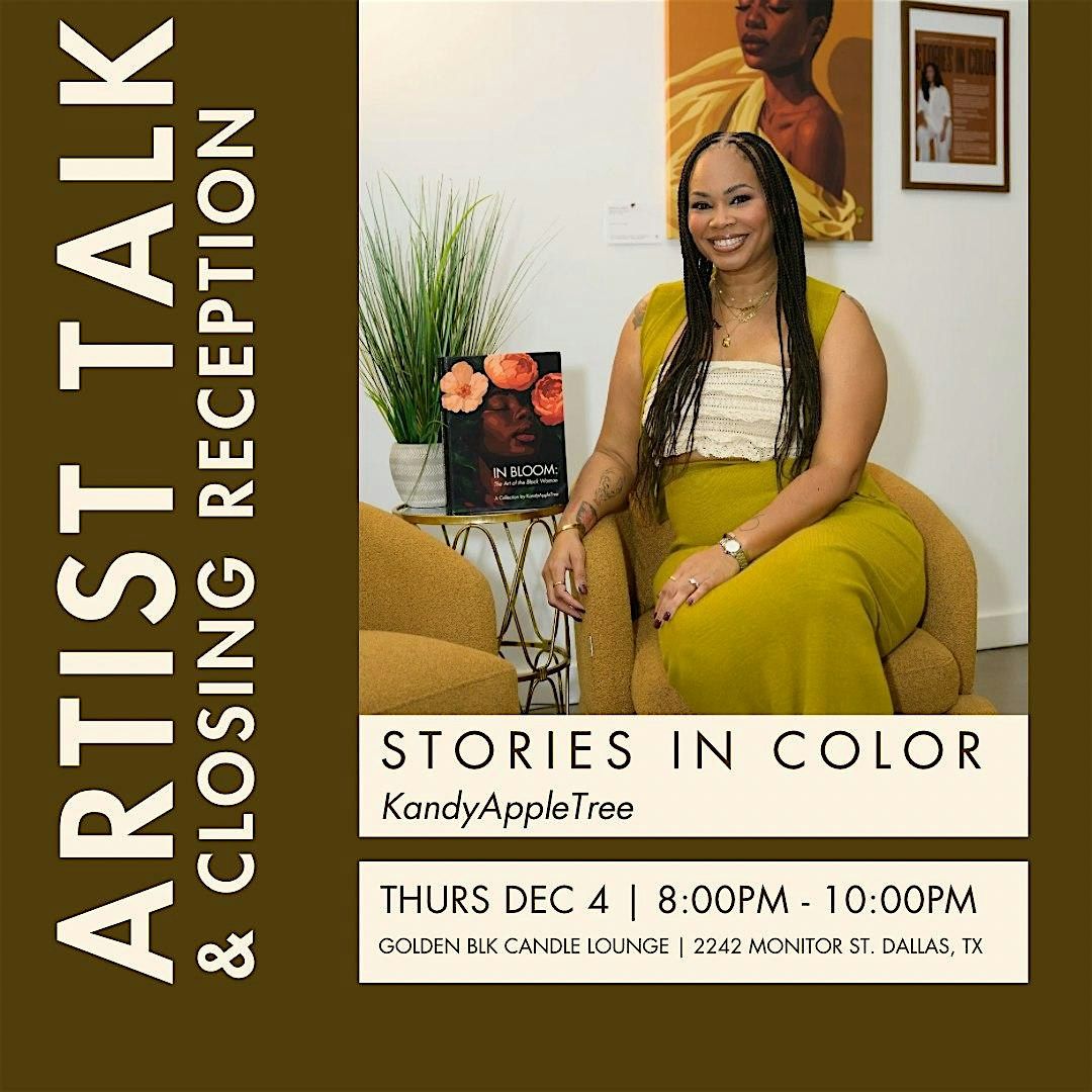 STORIES IN COLOR : ARTIST TALK *KANDYAPPLETREE*, 4 December | Event in Dallas | AllEvents