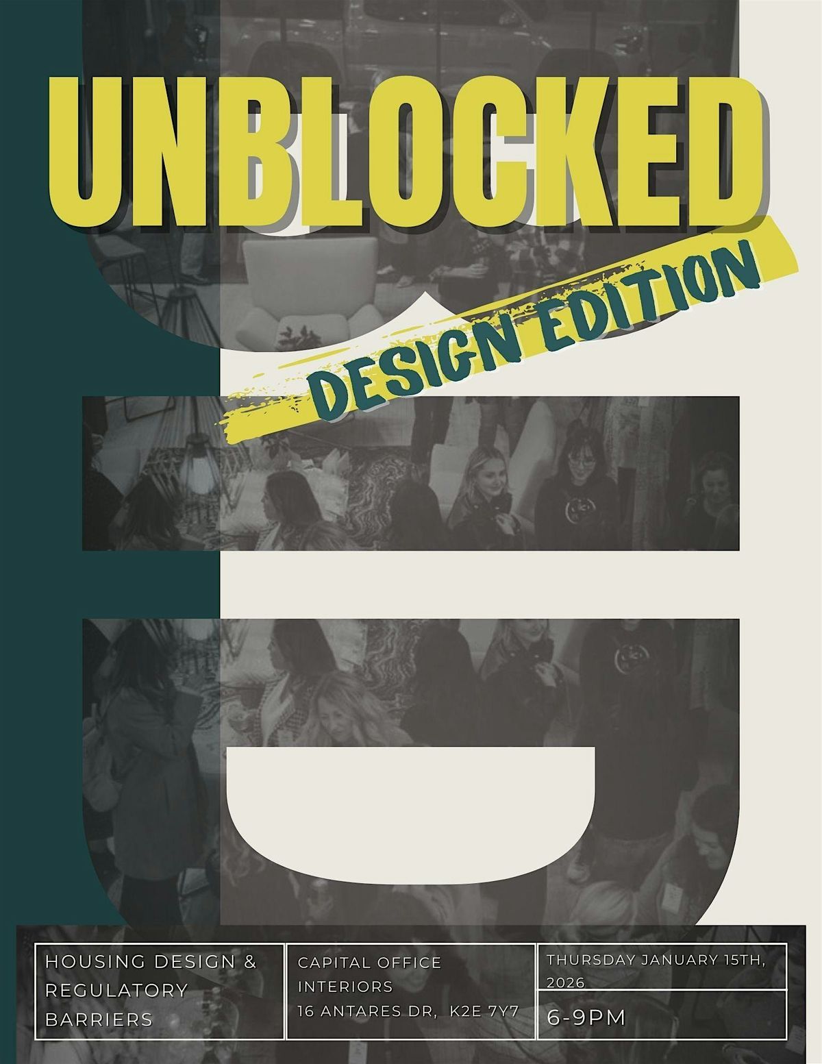 UNBLOCKED: Design Edition, 15 January | Event in Ottawa | AllEvents
