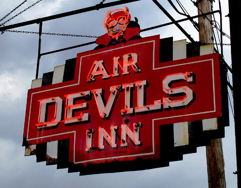 The Shondas and Addults at Air Devils Inn! , AIR DEVIL'S INN ...