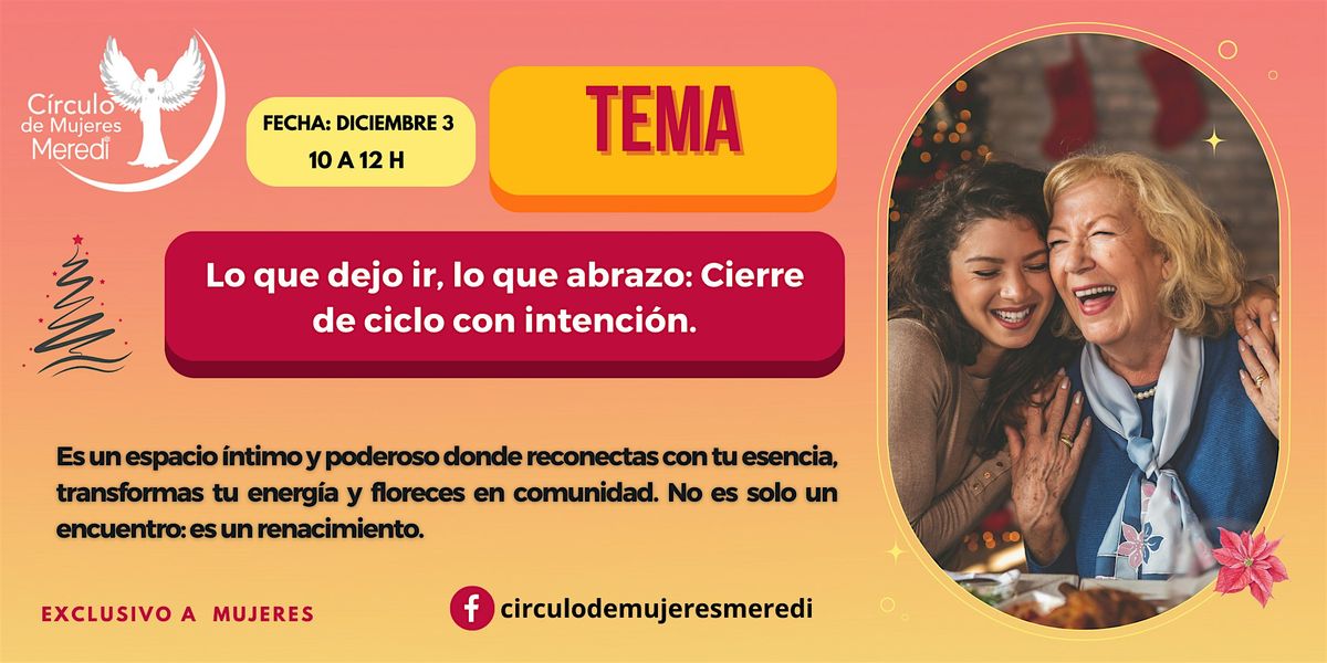 Lo que dejo ir, lo que abrazo: cierre de ciclo con intención, CMM, 3 December | Event in Ciudad de México