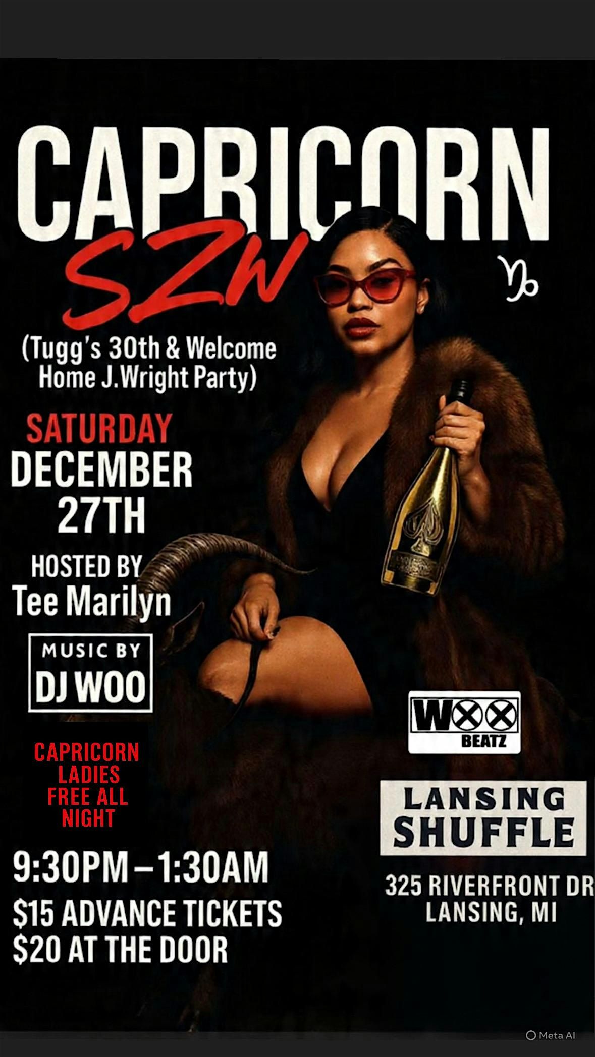Capricorn SZN, 27 December | Event in Lansing | AllEvents