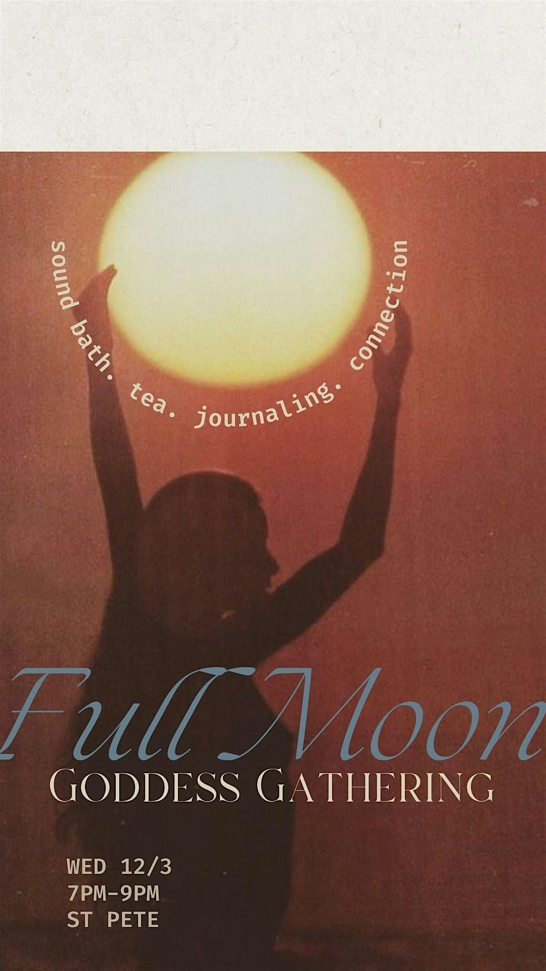 Full Moon Goddess Gathering, 3 December | Event in St. Petersburg | AllEvents