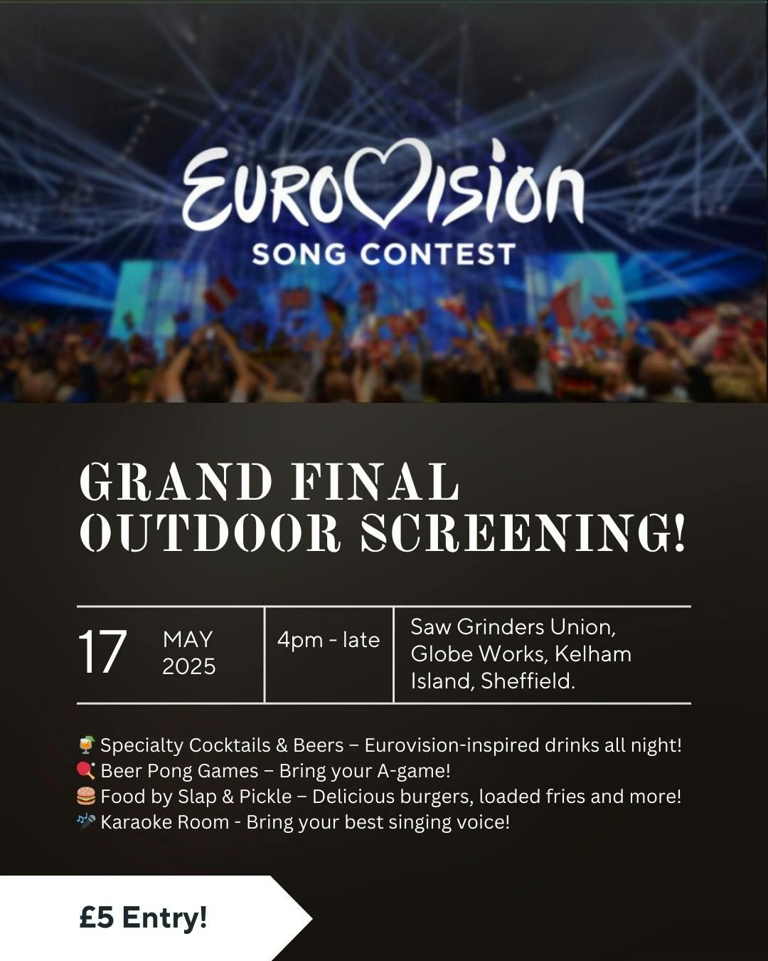 Eurovision Outdoor Screening  | Event in Sheffield | AllEvents