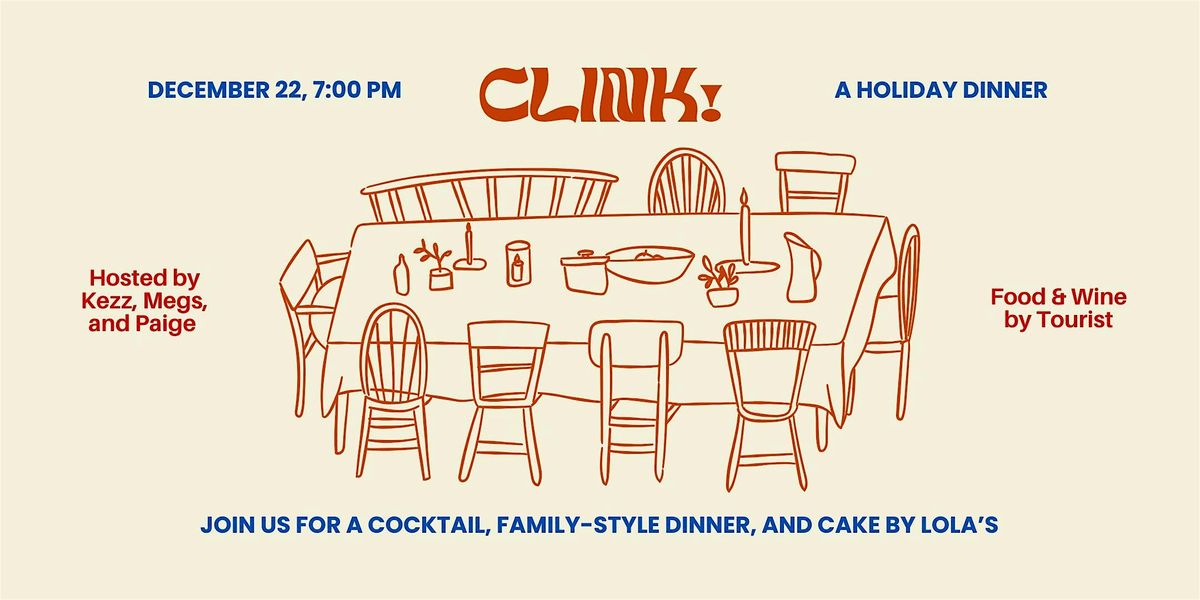 Clink! A Holiday Dinner, 22 December | Event in Victoria | AllEvents
