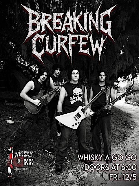 Breaking Curfew, 5 December | Event in West Hollywood | AllEvents