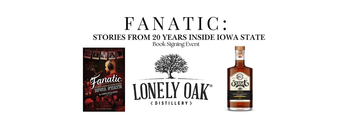 Fanatic Book Release at Lonely Oak Distillery, 12 December | Event in Earling | AllEvents