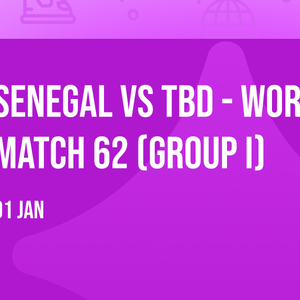 Senegal vs TBD - World Cup - Match 62 (Group I)
