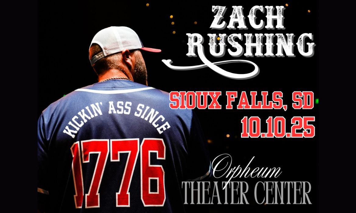 Zach Rushing, 9 October | Event in Sioux Falls | AllEvents