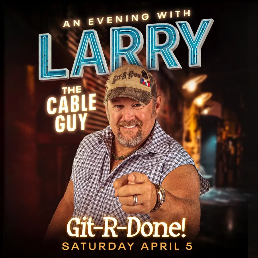Larry the Cable Guy at Harrahs Cherokee Resort Event Center, 17 January | Event in Cherokee | AllEvents